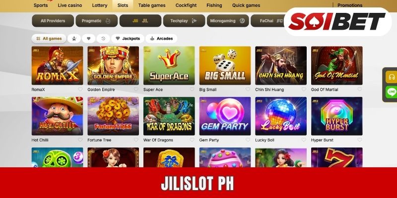 Jilislot Ph - เกมสล็อตแตกออนไลน์ที่น่าเชื่อถือ ปี 2025