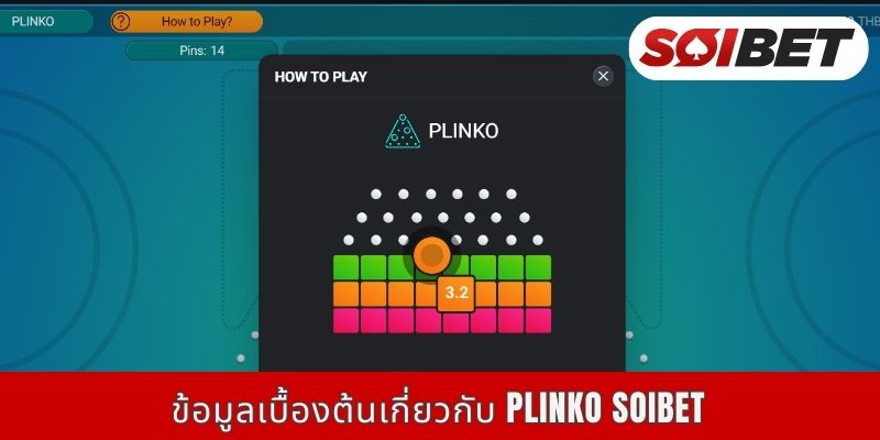 ข้อมูลเบื้องต้นเกี่ยวกับ Plinko Soibet
