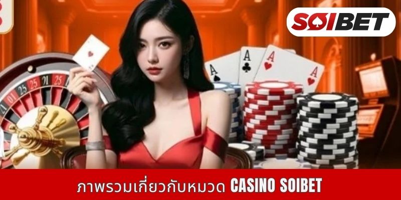 ภาพรวมเกี่ยวกับหมวด Casino Soibet