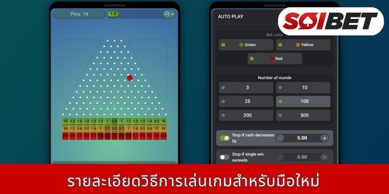 รายละเอียดวิธีการเล่นเกมสำหรับมือใหม่