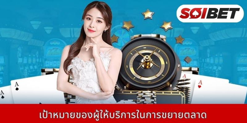 เป้าหมายของผู้ให้บริการในการขยายตลาด