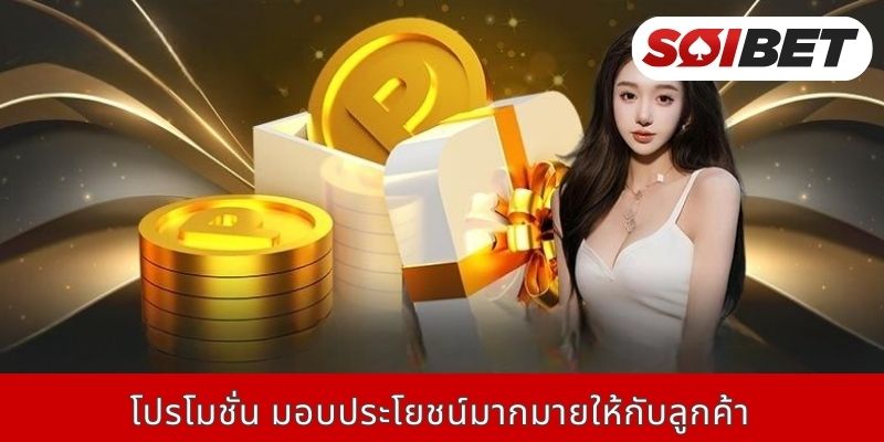 โปรโมชั่น มอบประโยชน์มากมายให้กับลู